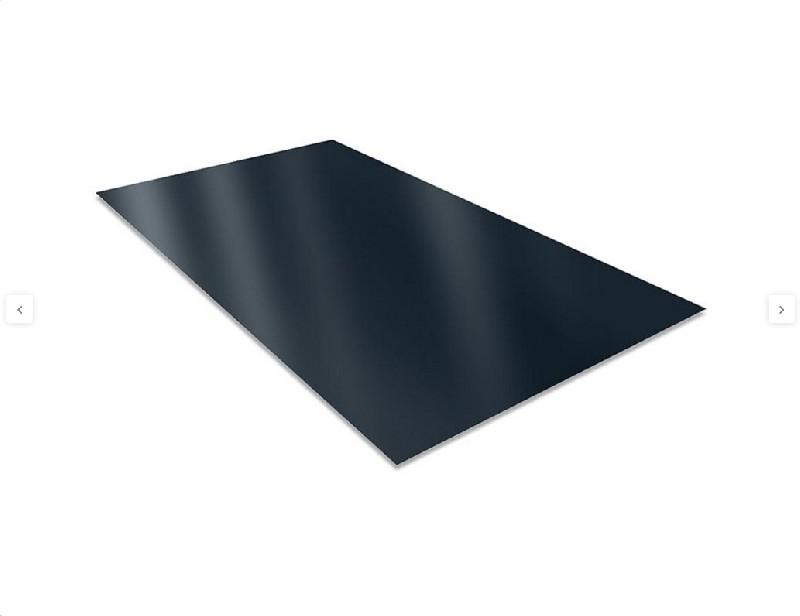 tôle noire moyenne 2000x1000x5 mm Poids feuille = 80 kg