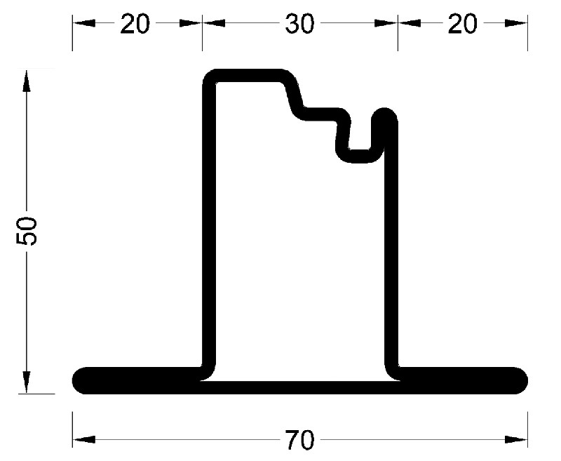 profil&eacute;s acier doux 018.134