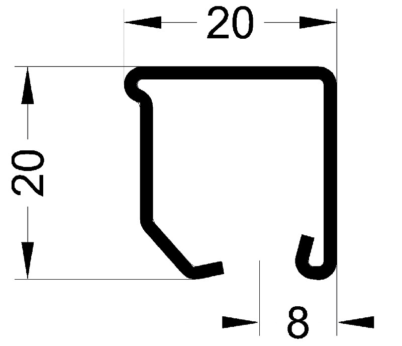 profil&eacute;s acier doux 018.220