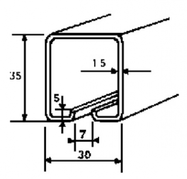 FERRURES POUR PORTES COULISSANTES 019.803