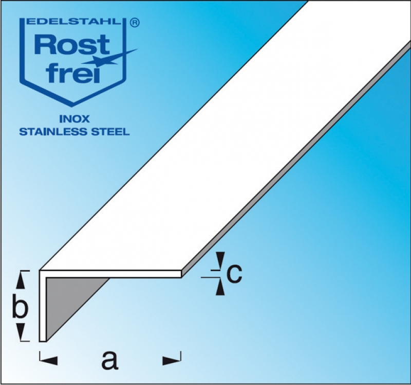 Cornière Inox 304 L – Section 50x50x5 Mm – Longueur 2 Mètres – Profilé L Pour Bricolage Et Construction
