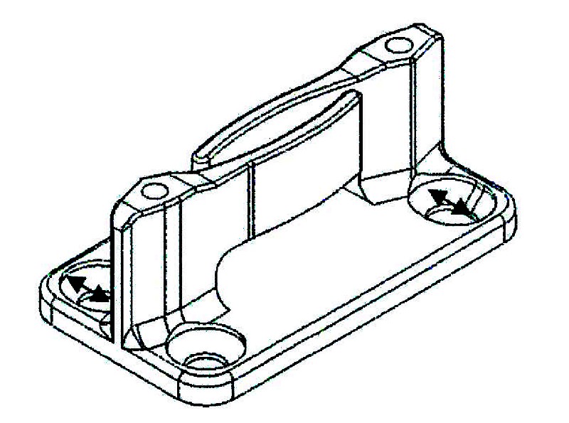 FERRURES POUR PORTES COULISSANTES 059.008