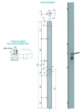 FERMETURES MULTIPOINTS 082.810