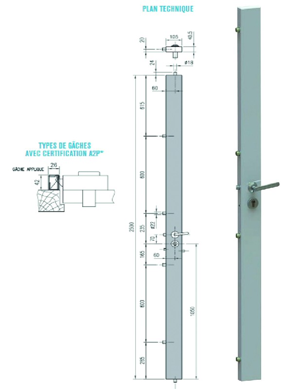 FERMETURES MULTIPOINTS 082.811