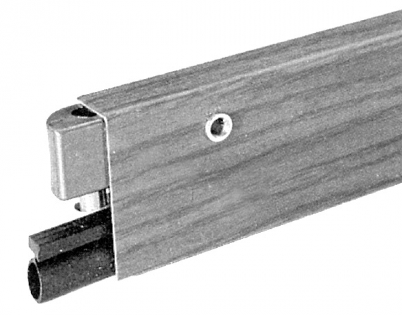 bas de porte automatique Klomatic PRESTIGE teinte faux bois L 930 mm ​