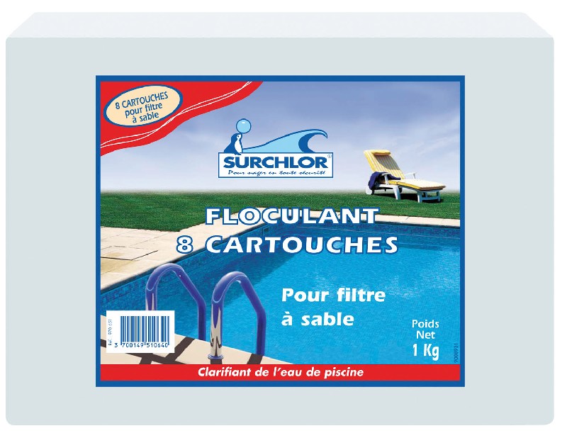 Boite de floculant POOLSTYLE - PSL-500-0014 - Accessoires piscines spa et jacuzzis - Achat & prix