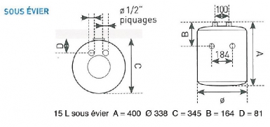 CHAUFFE-EAU ELECTRIQUES 210.202