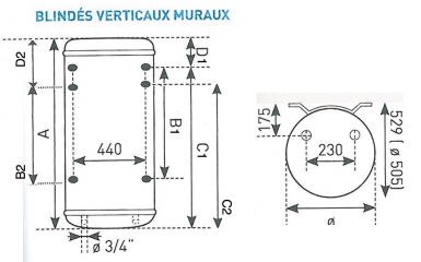 CHAUFFE-EAU ELECTRIQUES 210.213