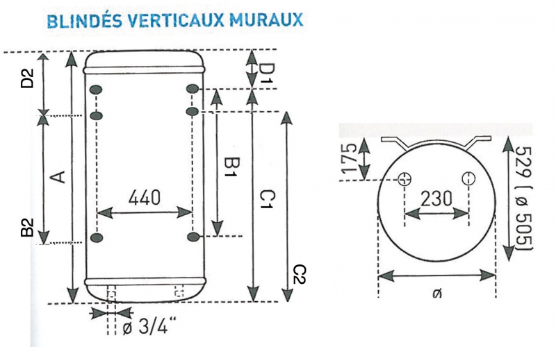 CHAUFFE-EAU ELECTRIQUES 210.208