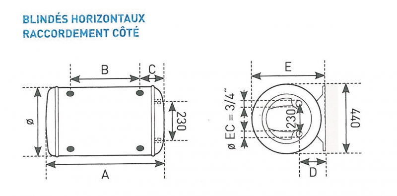 CHAUFFE-EAU ELECTRIQUES 210.231