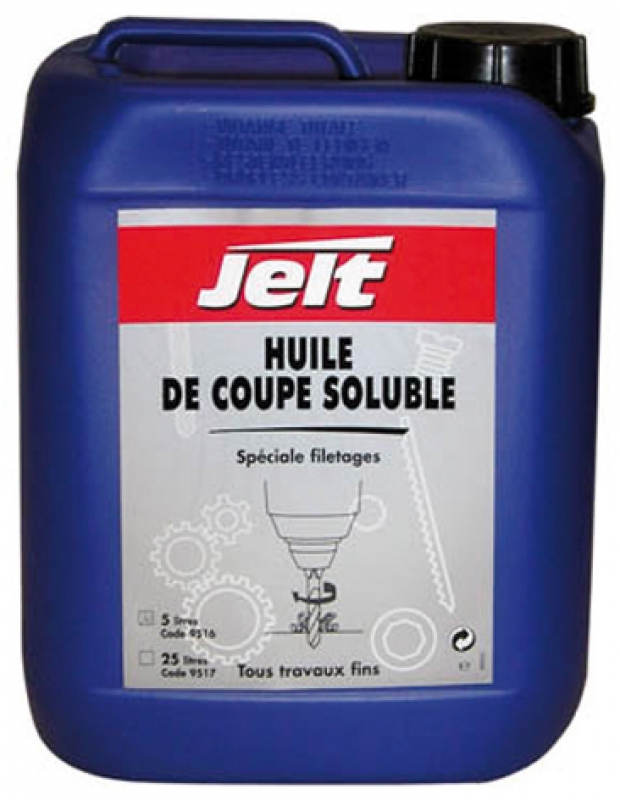 huile de coupe soluble - émulsionnable - alliages cuivrés, métaux ferreux  et non-ferreux - 5 L