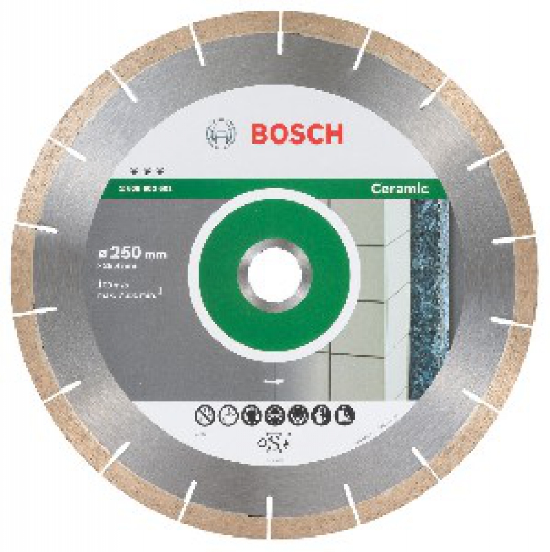 Disque Diamant à Surfacer Le Béton MSW - Diamètre 250 Mm, Grain 30, 20 Segments - Pour Meuleuse D'angle
