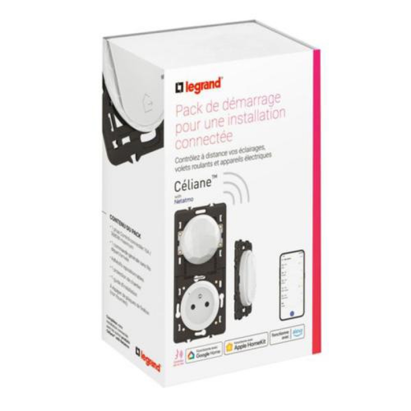 legrand c&eacute;liane with netatmo 536.150