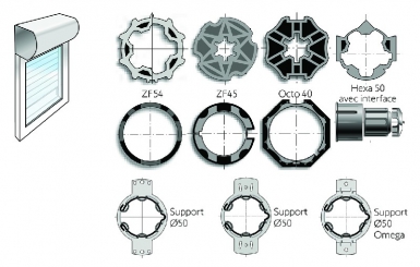 ACCESSOIRES DE VOLETS 555.186