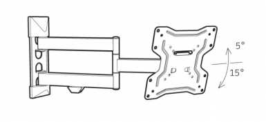 supports &eacute;crans muraux 618.339