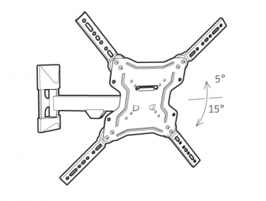 supports &eacute;crans muraux 618.340
