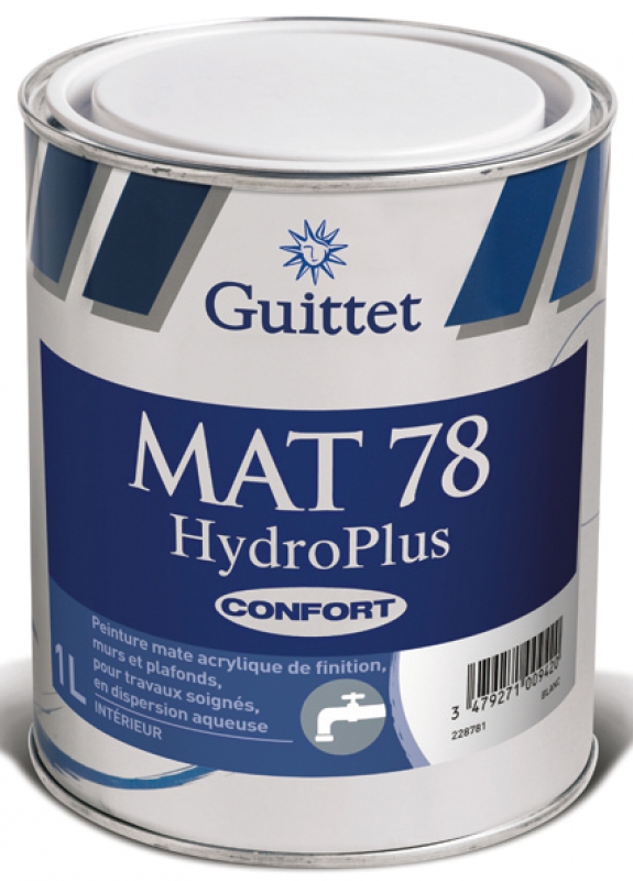 Peinture solvantée mate MAT 78 ST (sans tension) Blanc Calibré 15 L