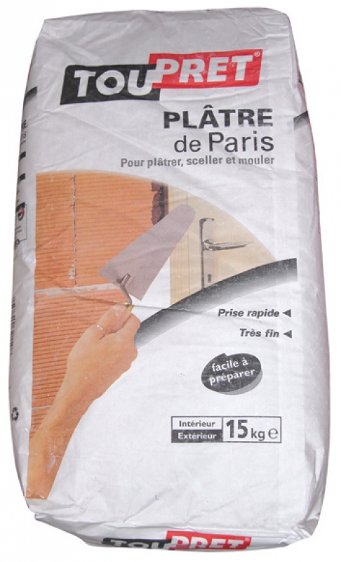 Plâtre fin de Paris 15kg