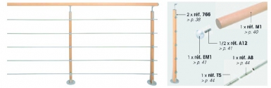 BALUSTRADES - MAINS COURANTES 893.280