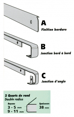 BORDURES POUR PANNEAUX BOIS 897.352