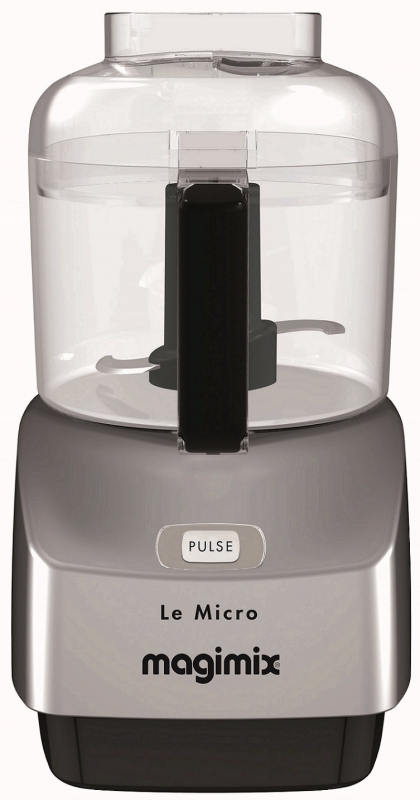 Hachoir Mini Magimix 18113 - Noir, Parfait Pour Hacher, Mixer Et Préparer Sauces Rapidement
