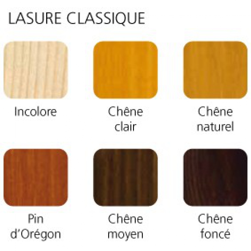 Lasure bois 0,75 l - Chêne clair de Lasure 1123989